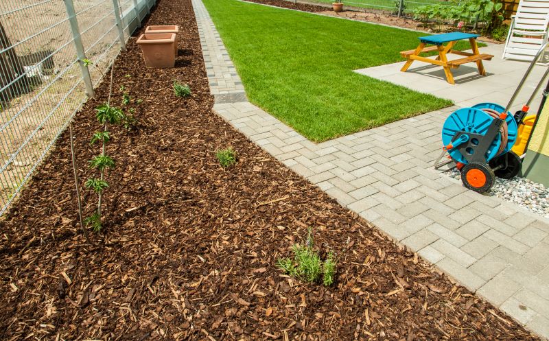 Black Mulch Installation in Ventura County, CA