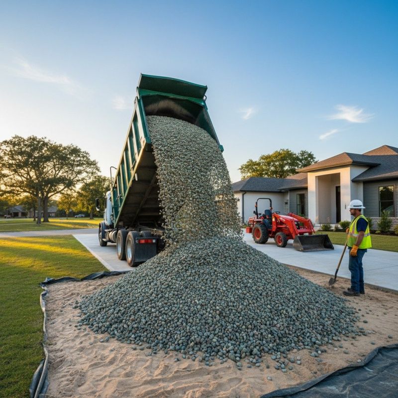 Bulk Gravel Delivery detail